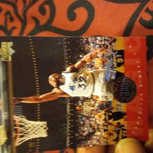 My Shaquille O'Neal basketball card